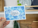 Crafter's Companion 3D Embossing Folder, Metal Die & Photopolymer Stamp - Winter Snowflakes
