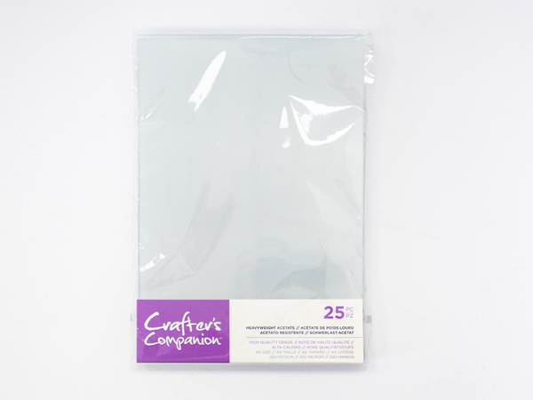 Crafter's Companion A5 Heavyweight Acetate