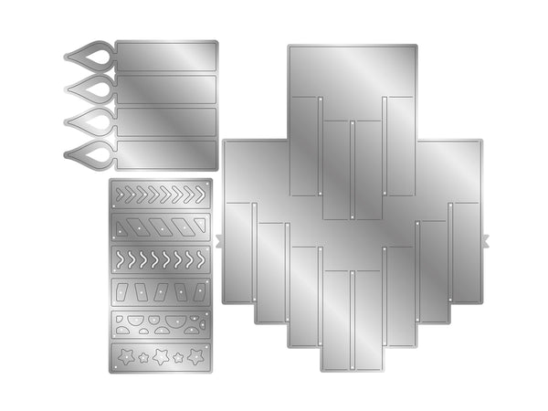 Crafter's Companion Birthday Celebrations Metal Die - 3D Pop-Up Candles