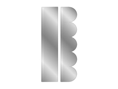 Crafter's Companion Birthday Celebrations Metal Dies - Decorative Fringing