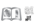 Crafters Companion Bookworm Collection Stamp & Die Set - Chapter One
