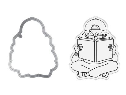 Crafters Companion Bookworm Collection Stamp & Die Set - Full of Adventures