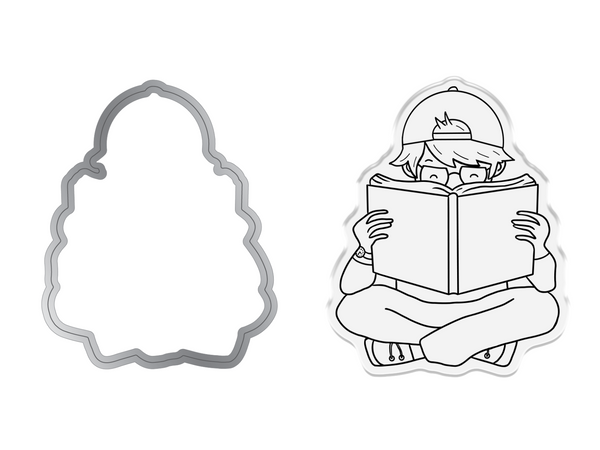 Crafters Companion Bookworm Collection Stamp & Die Set - Full of Adventures