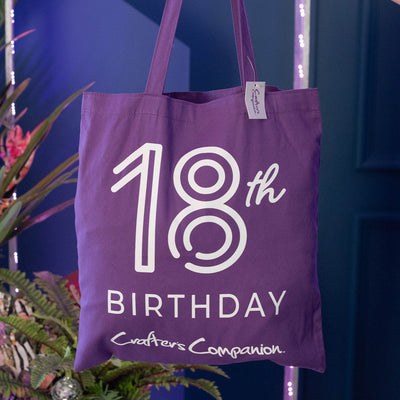 Crafter's Companion 18th Birthday Party Bag