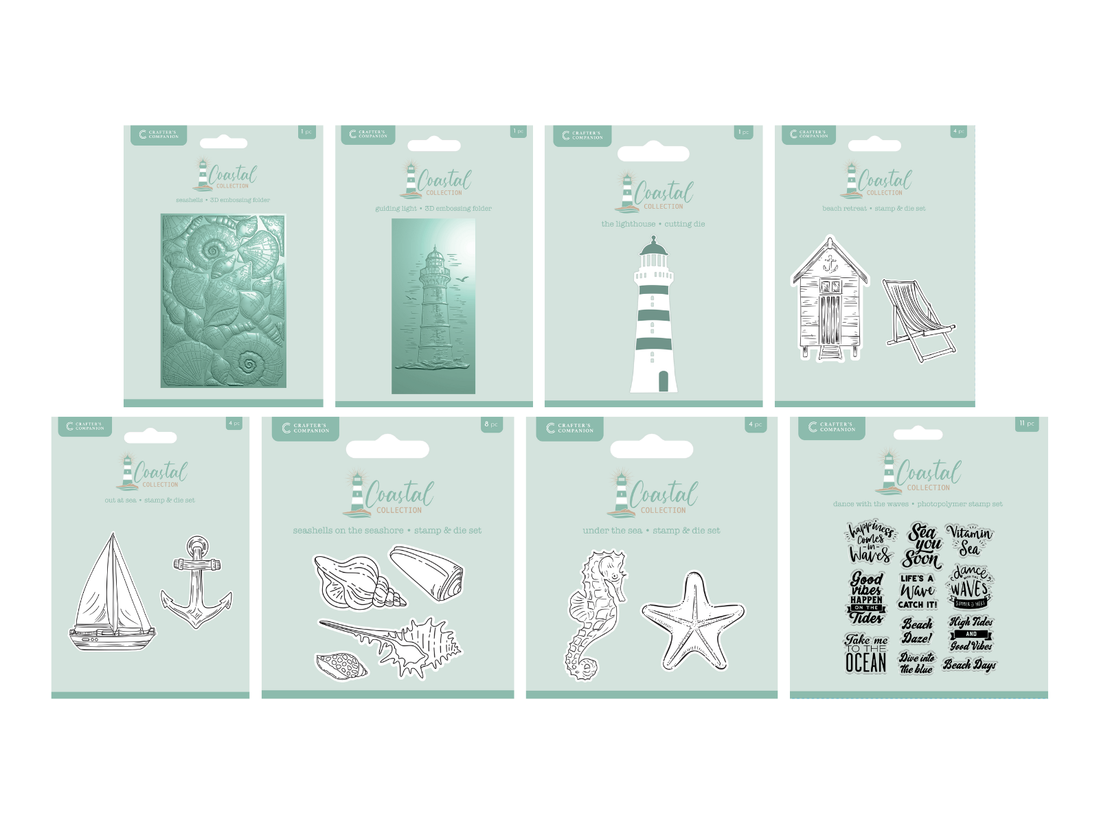 Crafter's Companion Coastal Selection