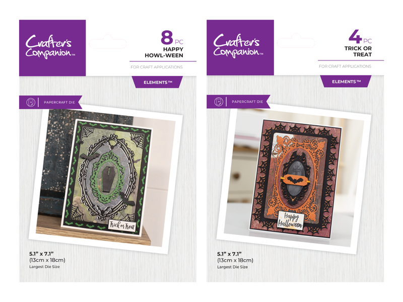 Crafter's Companion Halloween Create-a-Card Duo