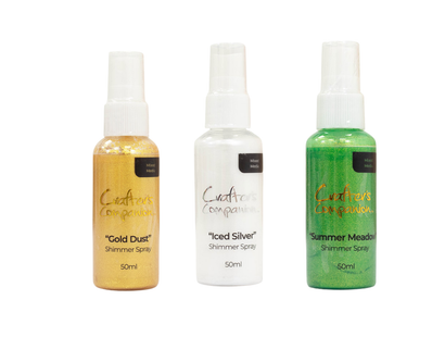 Crafter's Companion Shimmer Spray 3pc Collection