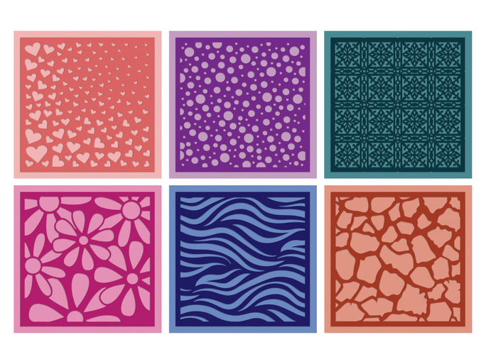 Create-a-Card Background Dies SHOWSTOPPER