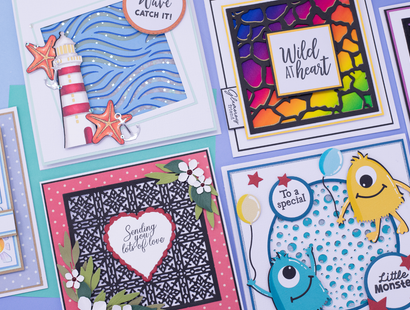 Create-a-Card Background Dies SHOWSTOPPER