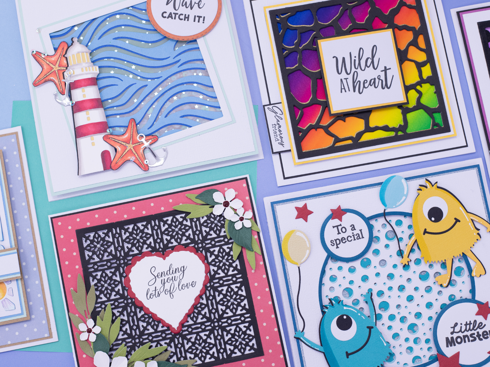 Create-a-Card Background Dies SHOWSTOPPER