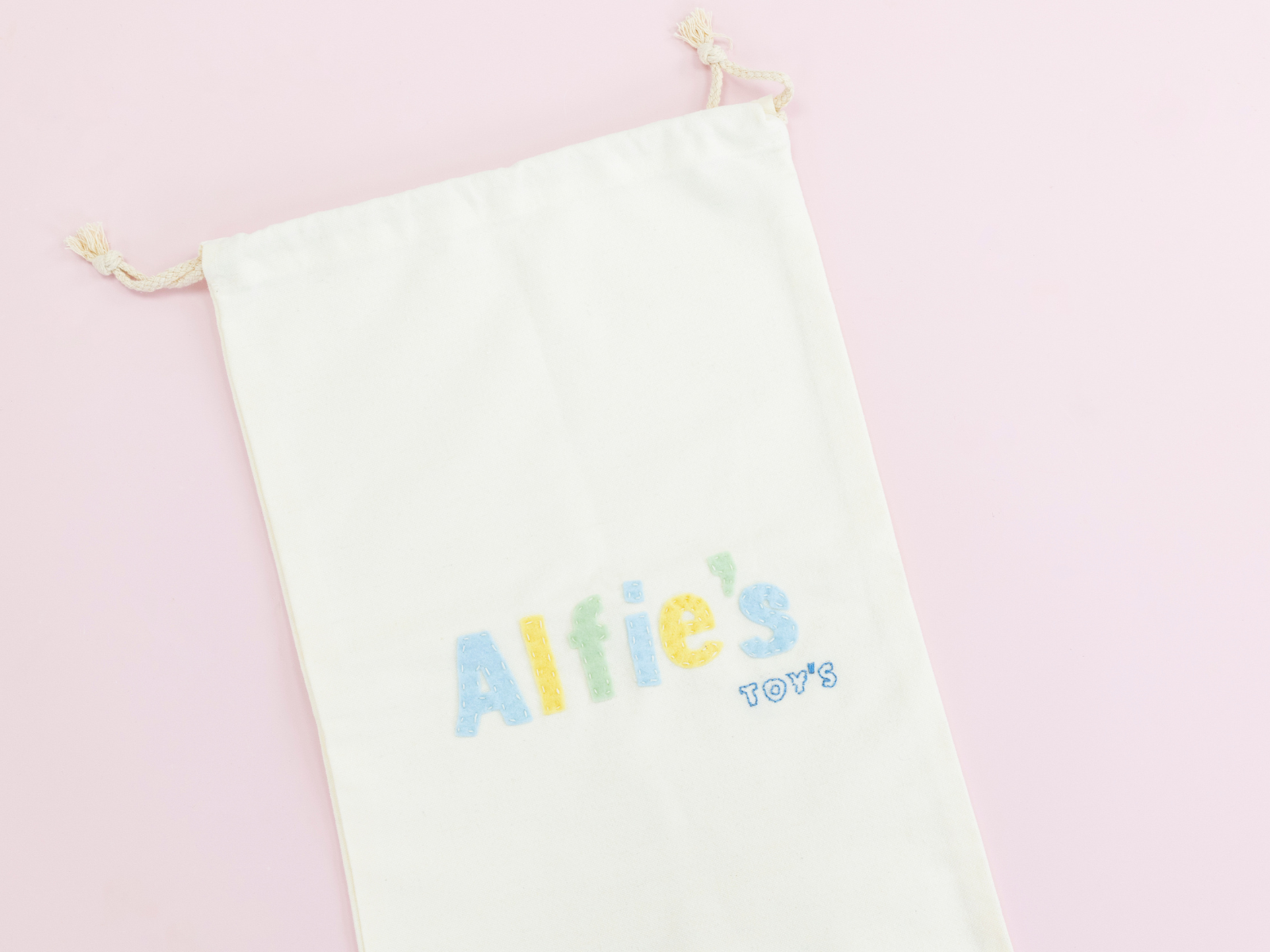 Crafter's Companion Calico Small Drawstring Bag