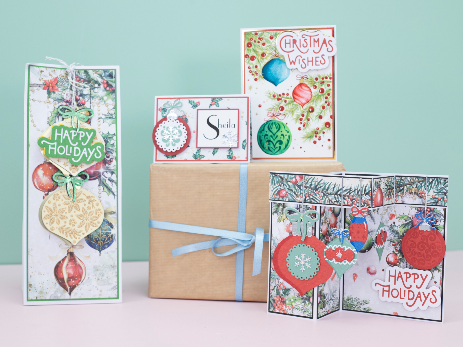 Christmas Baubles 6pc Collection