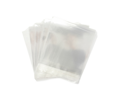 Crafter's Companion 5"x 5" Self Seal Cello Bags - 50 Pack
