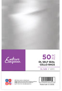 Crafter's Companion DL Self Seal Cello Bags - 50 Pack