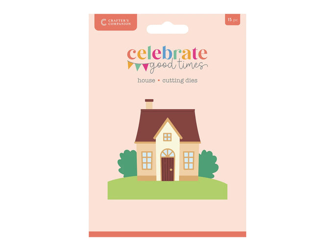 Crafter's Companion Celebrate Good Times Collection Metal Die - House