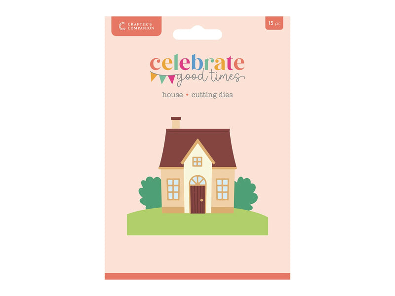 Crafter's Companion Celebrate Good Times Collection Metal Die - House