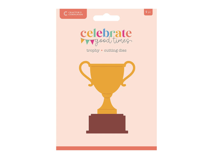 Crafter's Companion Celebrate Good Times Collection Metal Die - Trophy