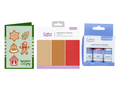 Christmas Cookies Dies, Stamp, Pad & Pearl Drops 3pc Collection