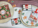 Christmas Cookies Dies, Stamp, Pad & Pearl Drops 3pc Collection