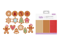 Christmas Cookies Dies, Stamp & Pad 2pc Collection