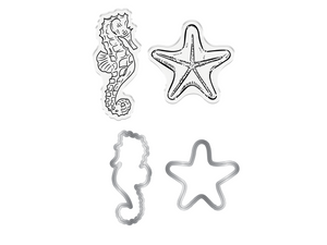Crafter's Companion Coastal Collection Stamp & Die - Under the Sea