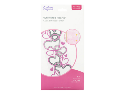 Crafters Companion - Die Cutting & Embossing - Entwined Hearts