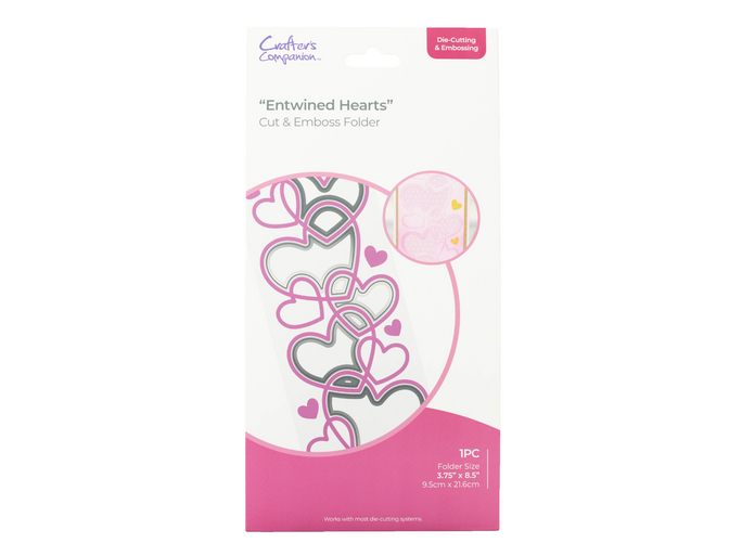 Crafters Companion - Die Cutting & Embossing - Entwined Hearts