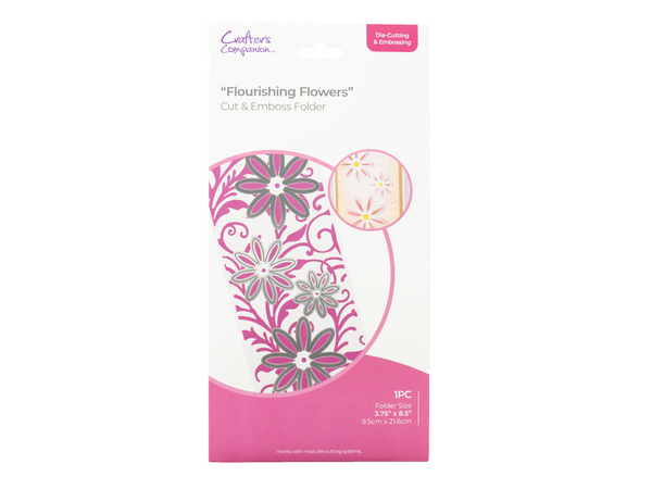 Crafters Companion - Die Cutting & Embossing - Flourishing Flowers
