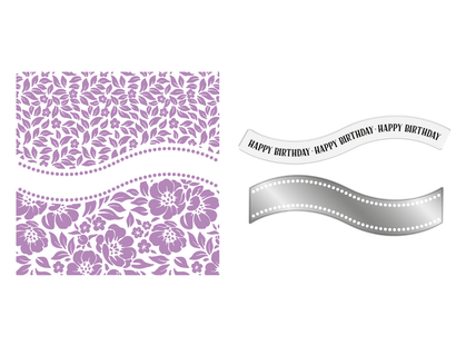 Crafters Companion - Die Cutting & Embossing - Happy Birthday