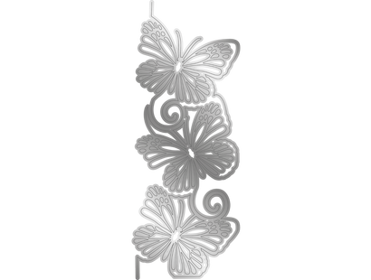 Crafters Companion - Die Cutting & Embossing - Cascading Butterflies