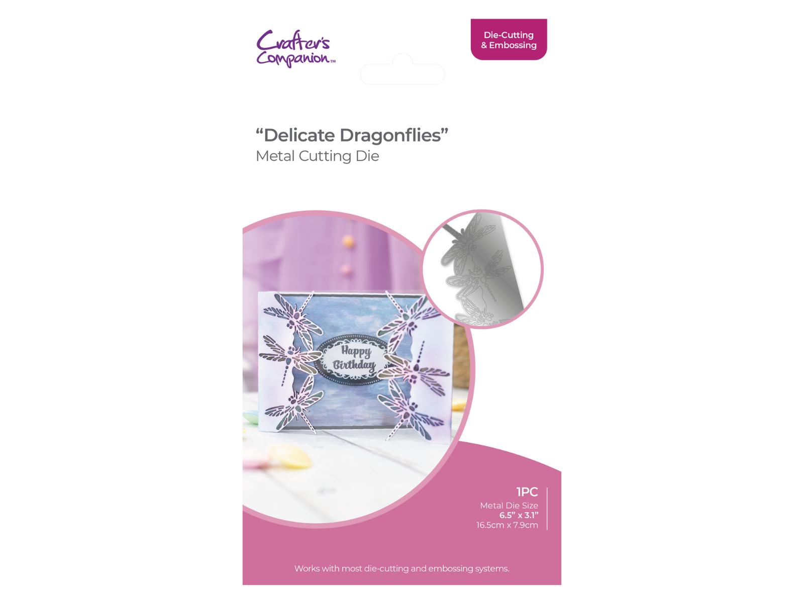 Crafters Companion - Die Cutting & Embossing - Delicate Dragonflies