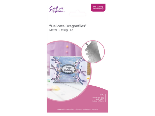 Crafters Companion - Die Cutting & Embossing - Delicate Dragonflies