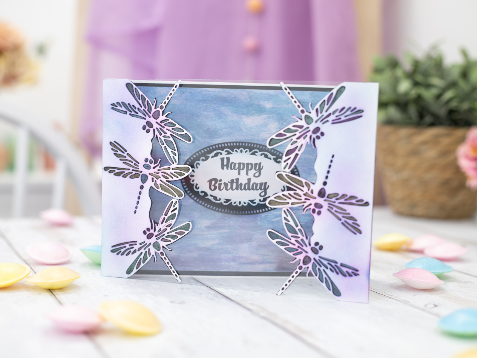 Crafters Companion - Die Cutting & Embossing - Delicate Dragonflies