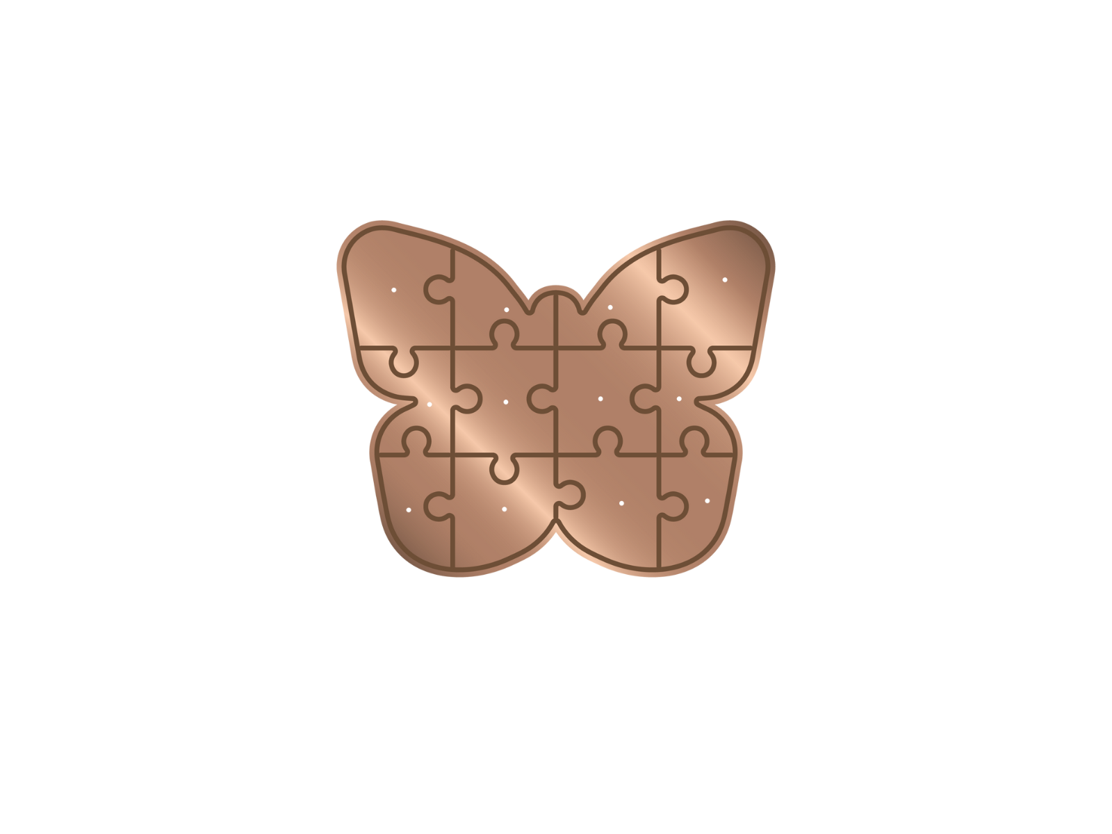 Crafters Companion - Die Cutting & Embossing - Butterfly Jigsaw