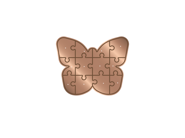 Crafters Companion - Die Cutting & Embossing - Butterfly Jigsaw