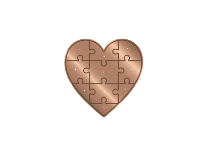 Crafters Companion - Die Cutting & Embossing - Heart Jigsaw
