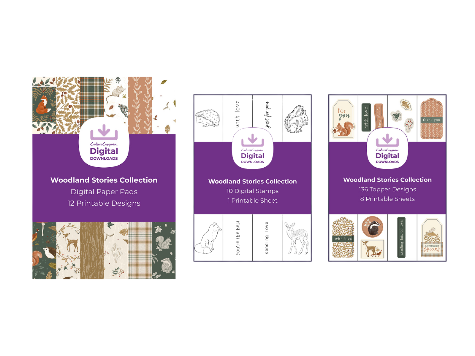 Woodland Stories Collection - Digital Bundle