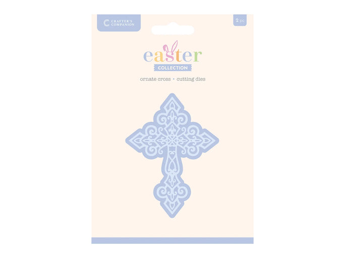 Crafter's Companion Easter Collection Metal Die - Ornate Cross