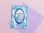 Crafters Companion 5 x 7 3D Embossing Folder - Carved Wood