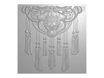 Crafters Companion 5.5 x 5.5 3D Embossing Folders - Macrame