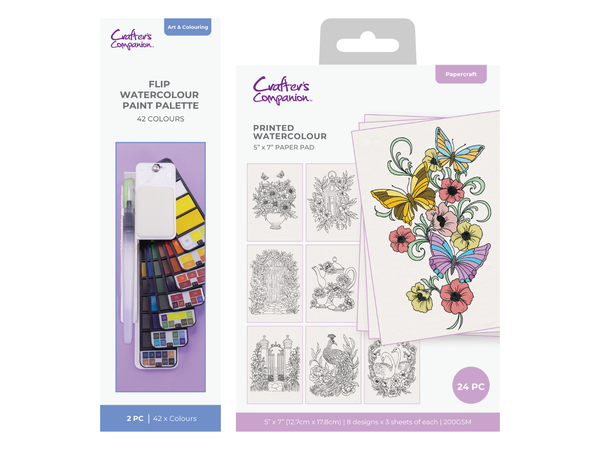 Flip Watercolour Palette 2pc Collection