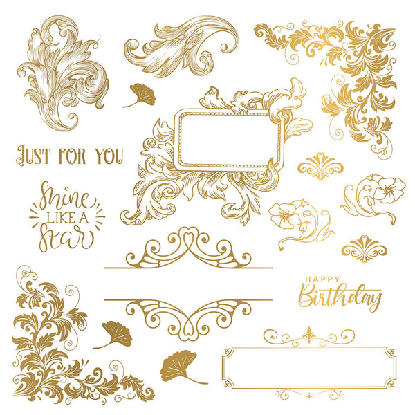 Gold Embossing Adhesive Foil - Simply Stamps