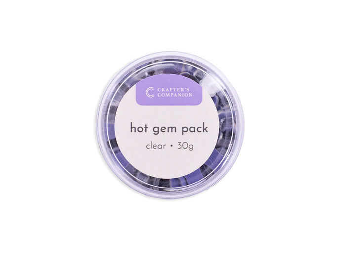 Crafter's Companion Hot Gem Pack - Clear