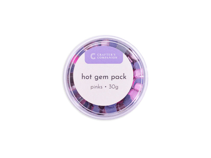 Crafter's Companion Hot Gem Pack - Pinks