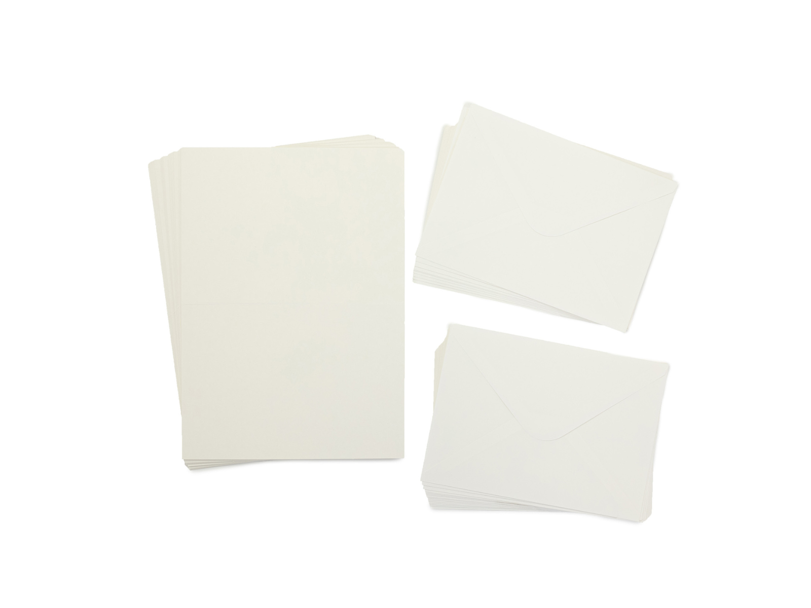 Crafter's Companion  - A5 Ivory Card & Envelopes 50pc
