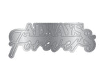 Crafter’s Companion love is in the Air Metal Die - Always & Forever 
