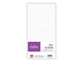 Crafter's Companion 6"x 6" White Linen Card & Envelopes - 50 Piece