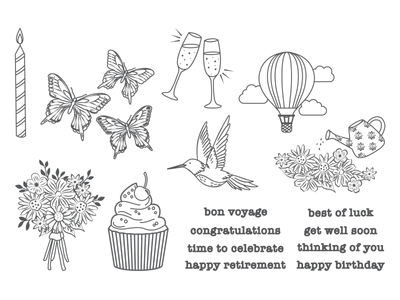 All Occasion Icons LetterPress Press Plate