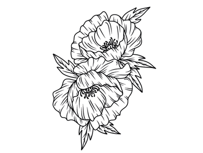 Gemini - LetterPress Press Plate - Poppy
