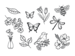 Gemini - LetterPress Press Plate - Wildlife Embellishments